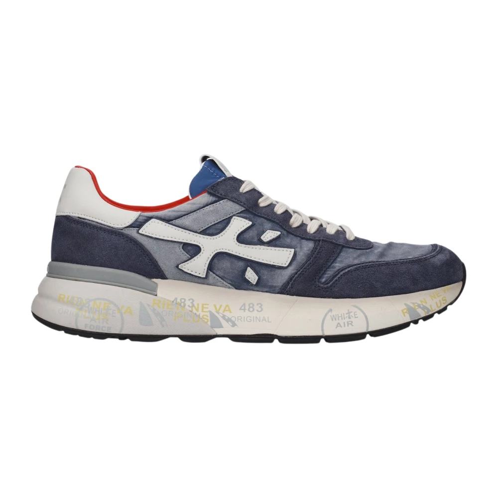 Premiata Men's Blue Sneakers, 11 Uk, Mick 8006
