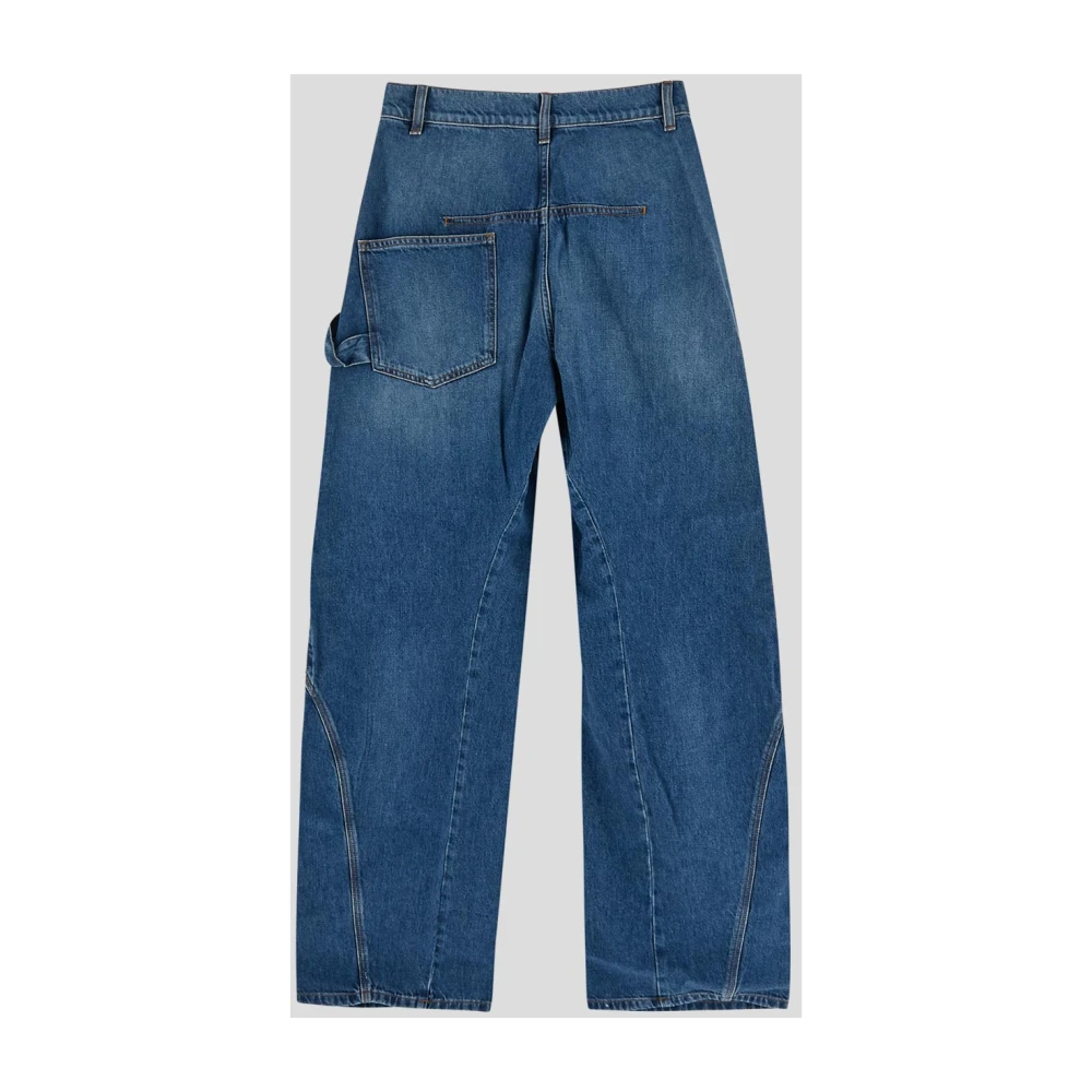 JW Anderson Stijlvolle werkbroek jeans Blue Dames