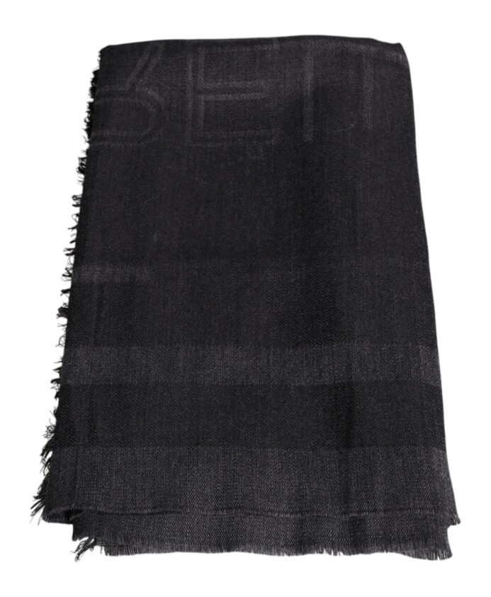 echarpe-en-laine-viscose-a-motif-avec-logo