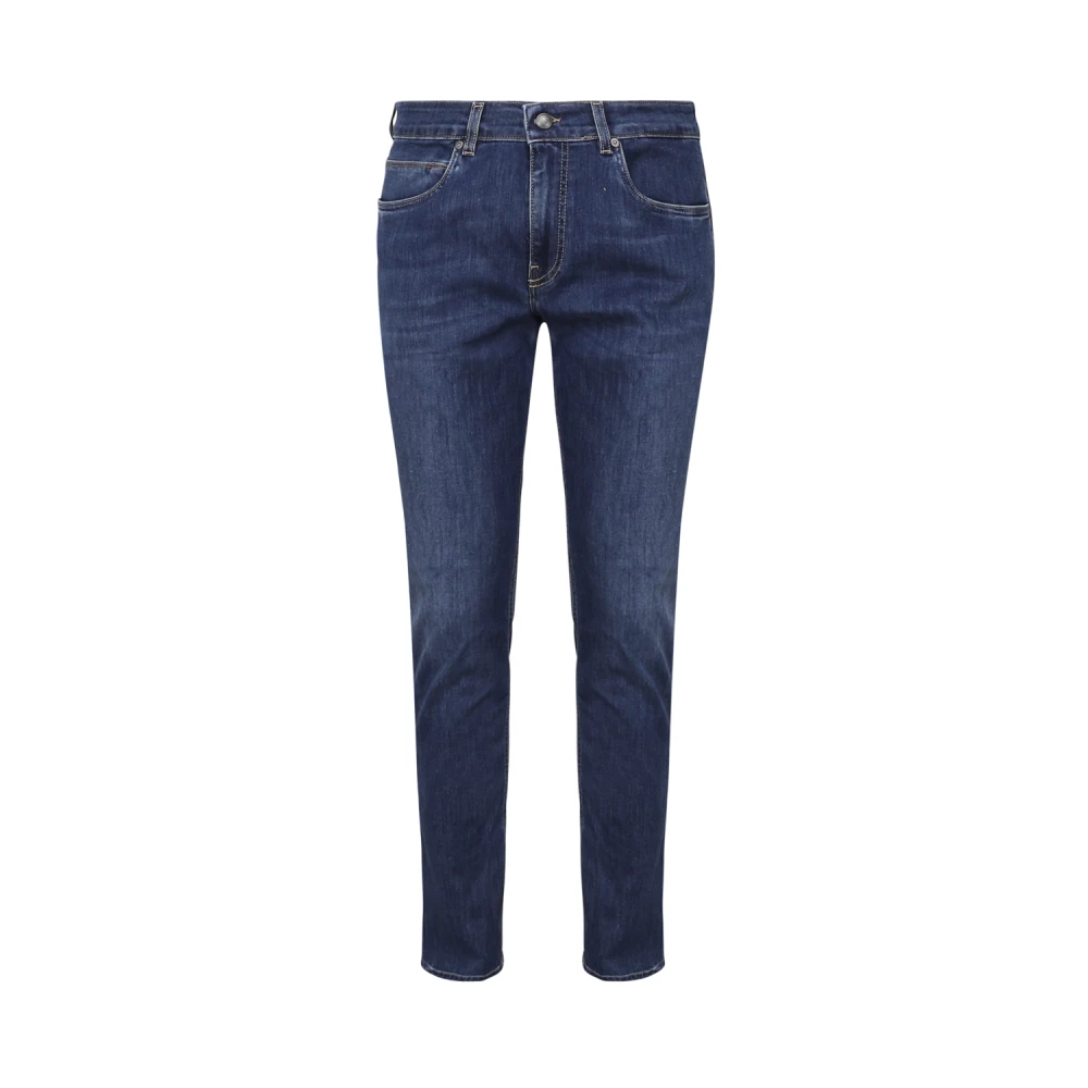 Fay Slim Fit Blauwe Denim Jeans Blue Heren