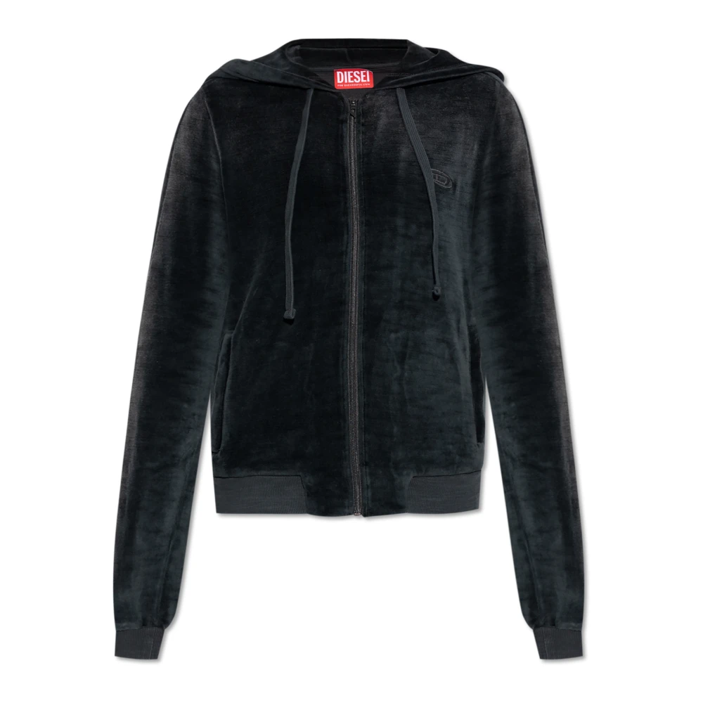 Diesel Donna Nero Felpa F-Ely-Q1
