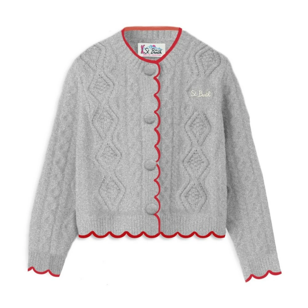 MC2 Saint Barth Stijlvolle Sweaters Collectie Gray Dames
