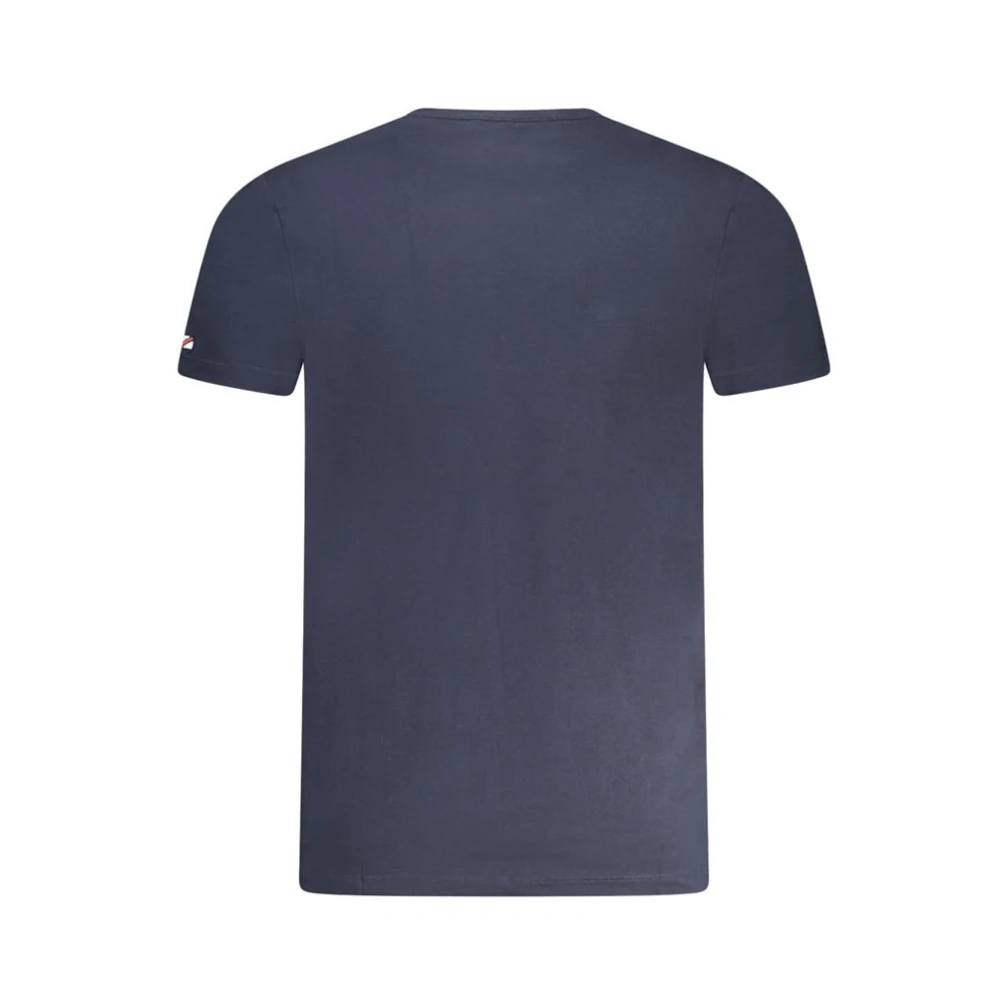 Pepe Jeans Katoenen Crew Neck T-Shirt Blue Heren