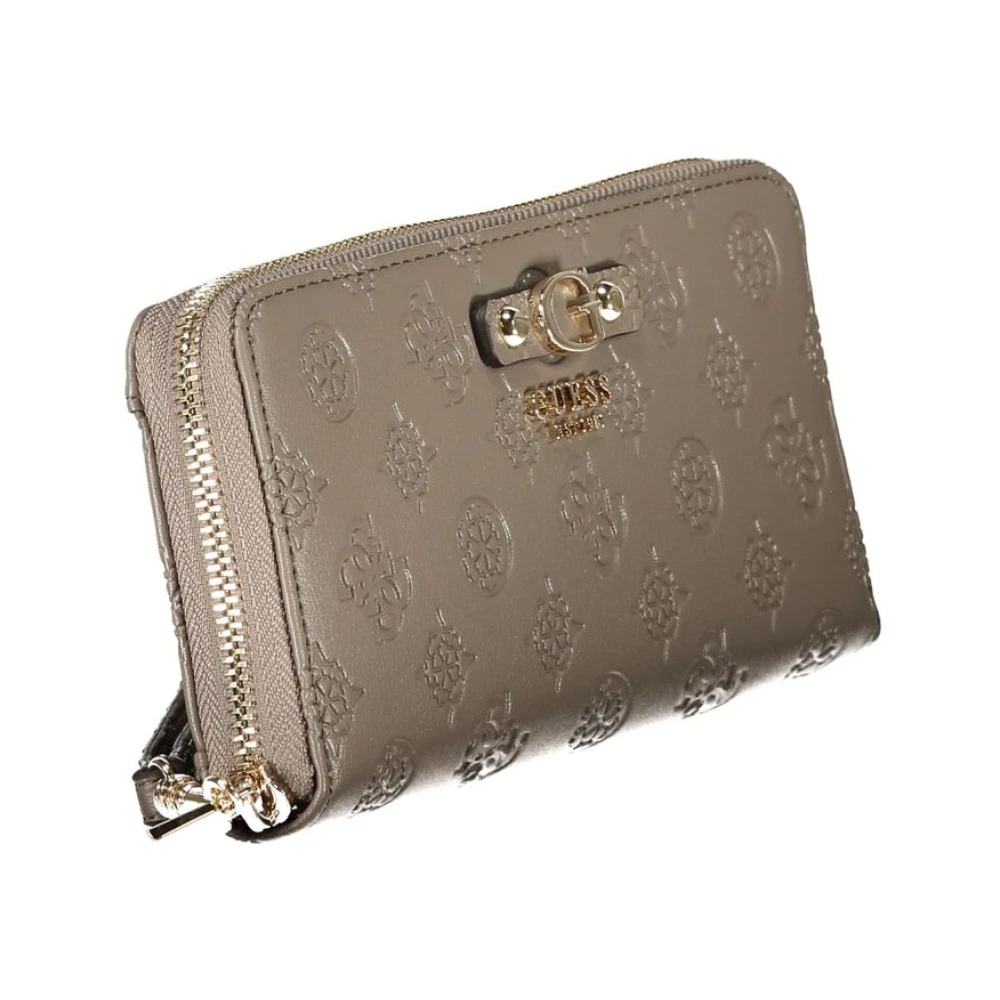 Guess Bruine Polyethyleen Portemonnee | Gu-34094 Brown Dames