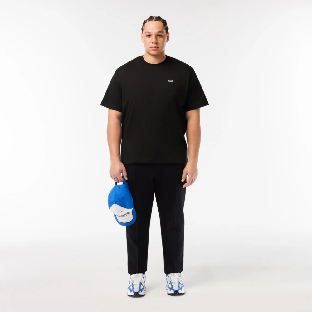 Lacoste Casual Tee Shirt in Diverse Kleuren Black Heren