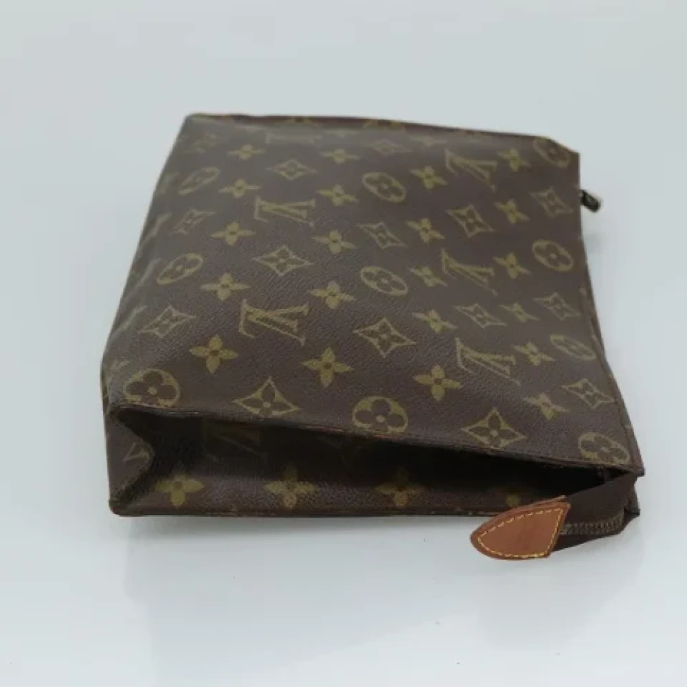 Louis Vuitton Vintage Pre-owned Canvas clutches Brown Dames