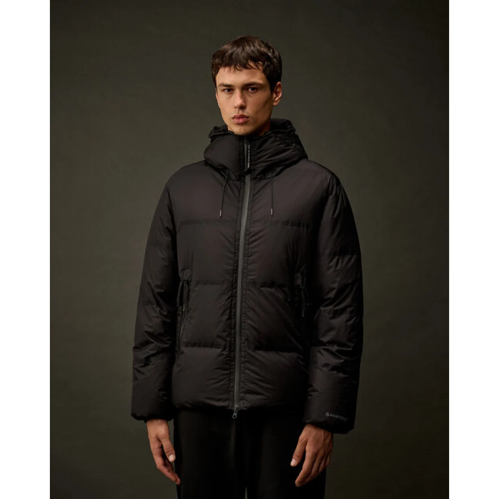 C.P. Company Zwarte Donsjas Regular Fit Black Heren
