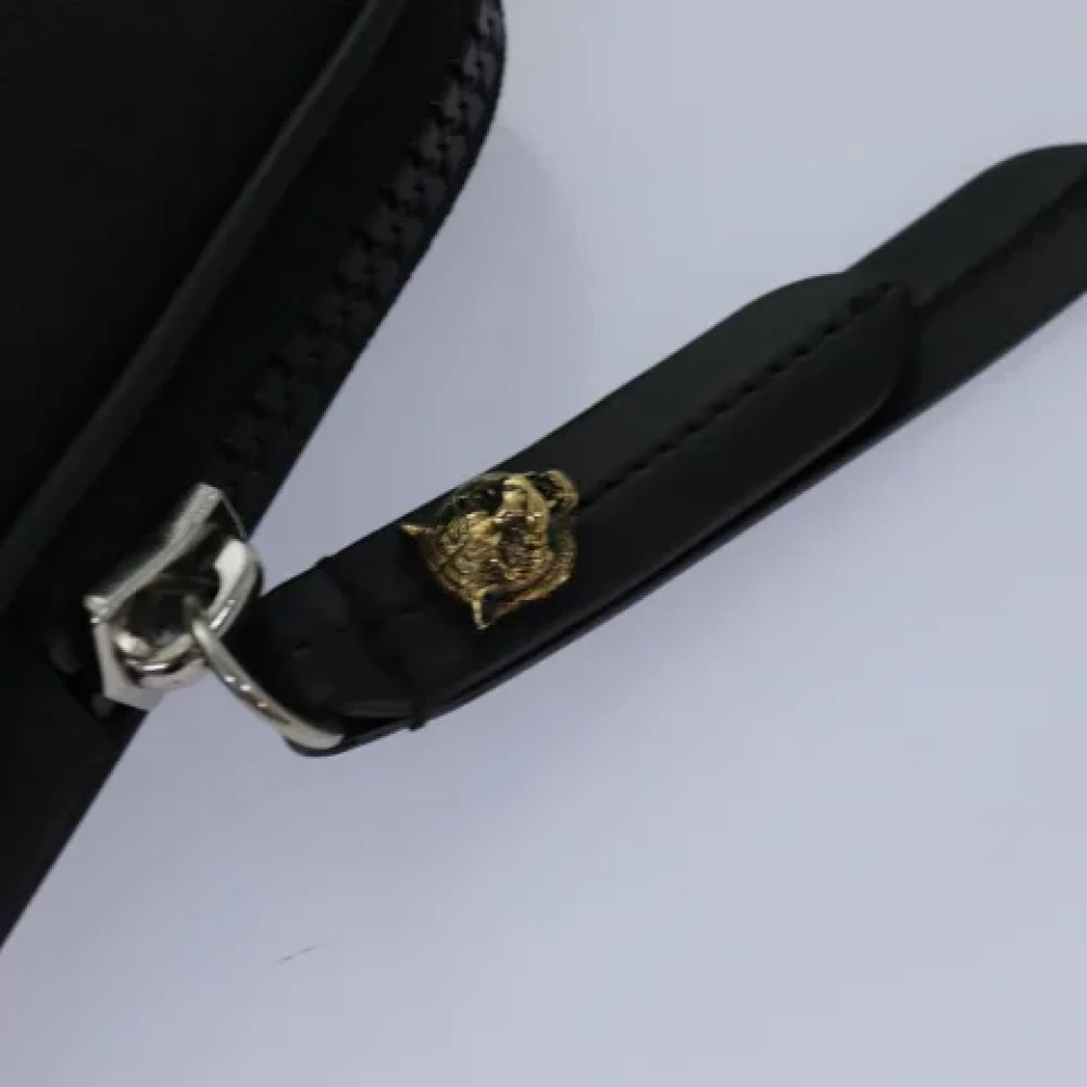Gucci Vintage Pre-owned Canvas clutches Black Dames
