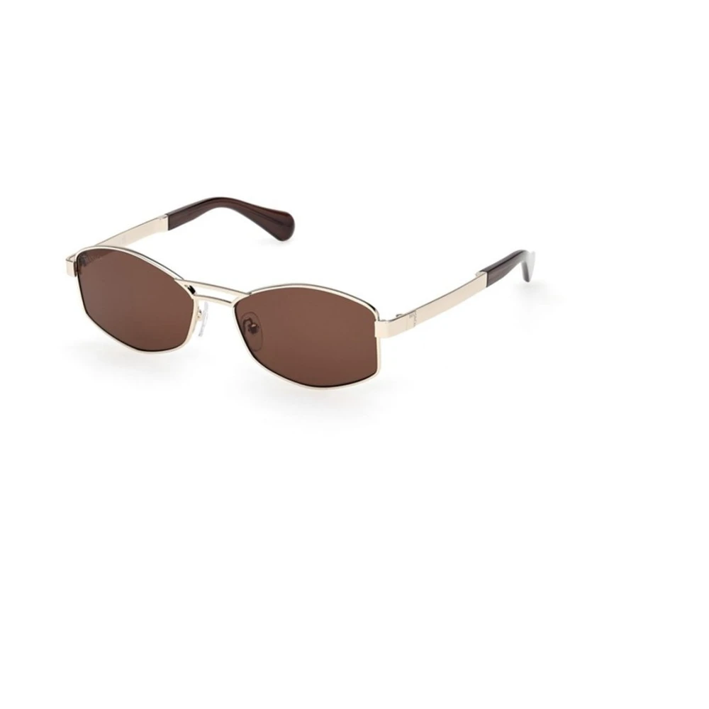 Max & Co Yellow Sunglasses, Female, 55 Mm, Cat Eye Sunglasses