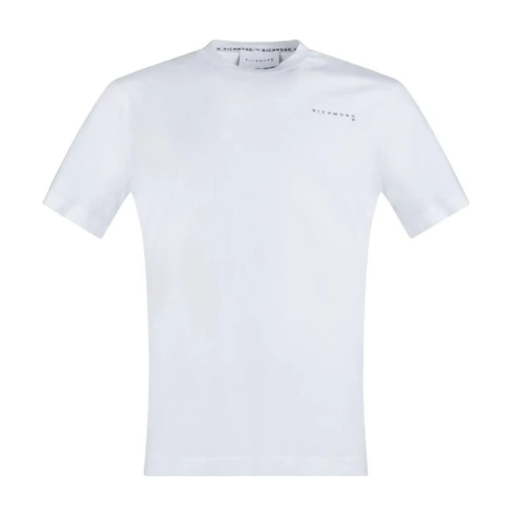 John Richmond Herr Alipo T-Shirt White, Herr