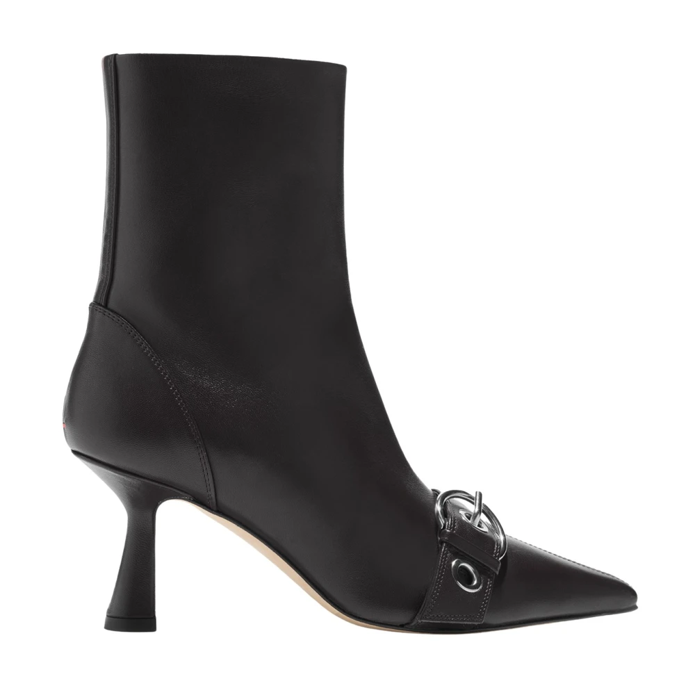 Aeyde Donna Nero Heeled Boot