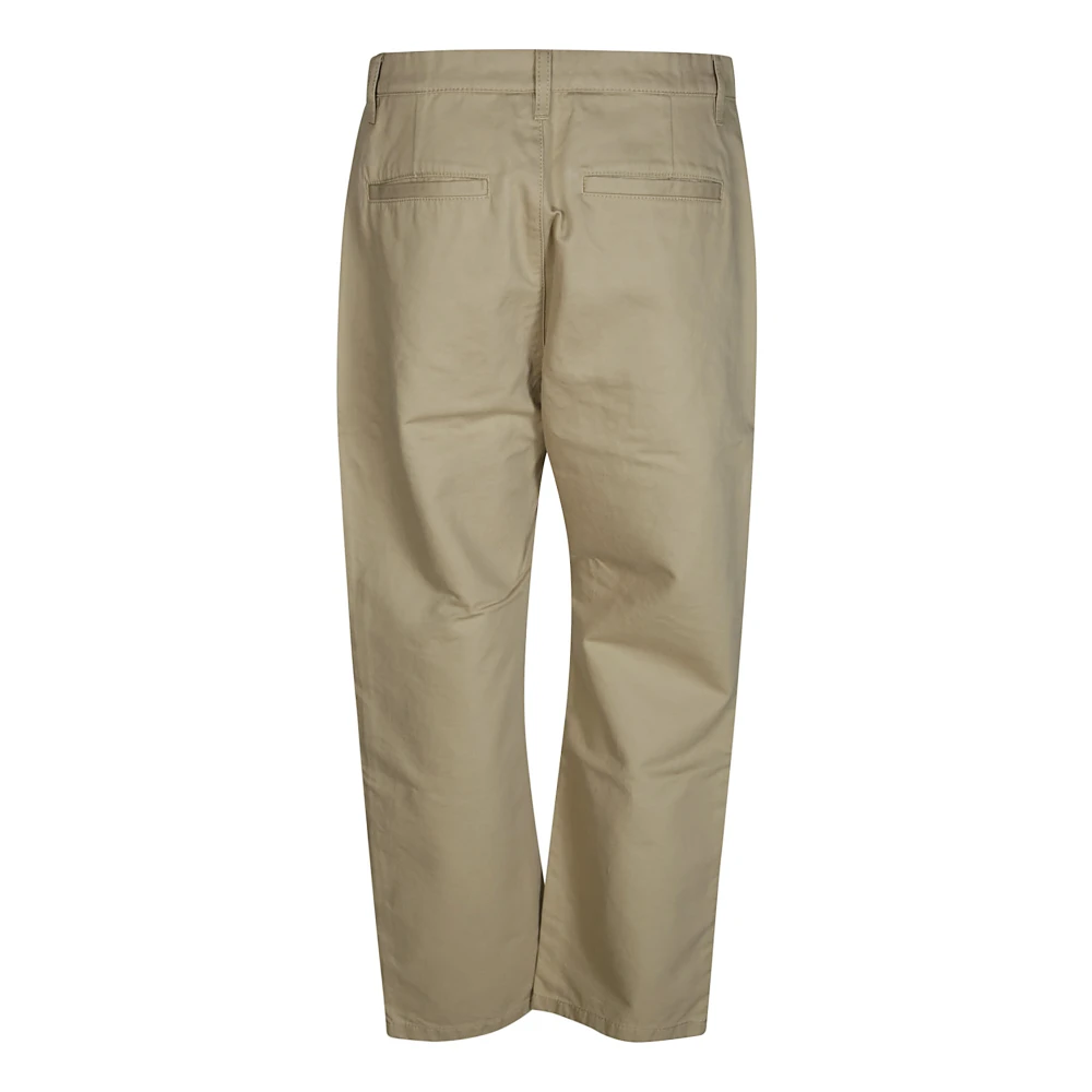 Palm Angels Klassieke Logo Broek Beige Heren