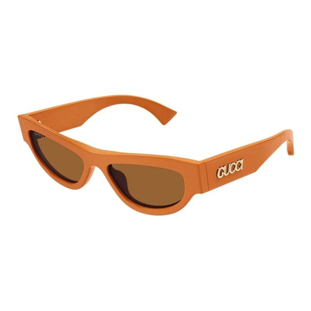 Gucci Women's Orange Sunglasses, 53 Mm, Gg1834s 005 Cat-Eye Sunglasses