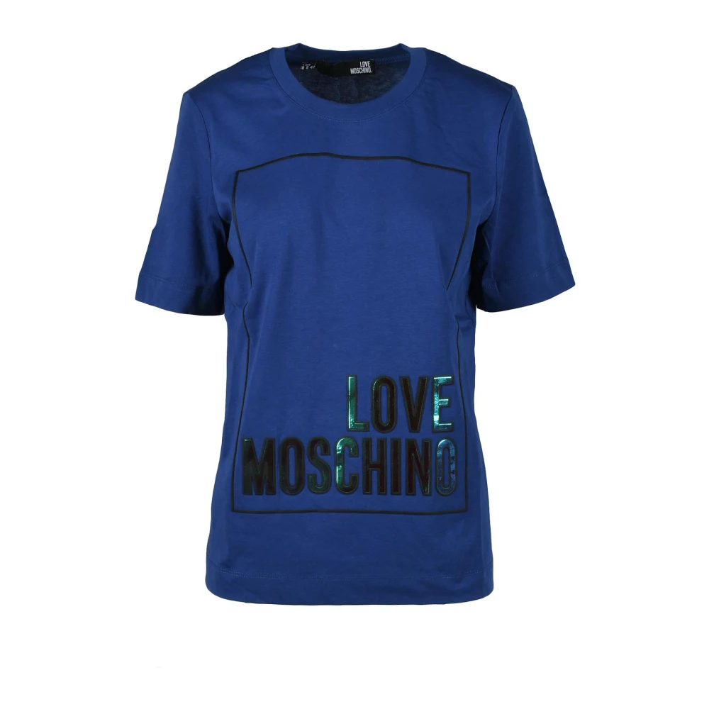 Love Moschino T-Shirts Blue Dames