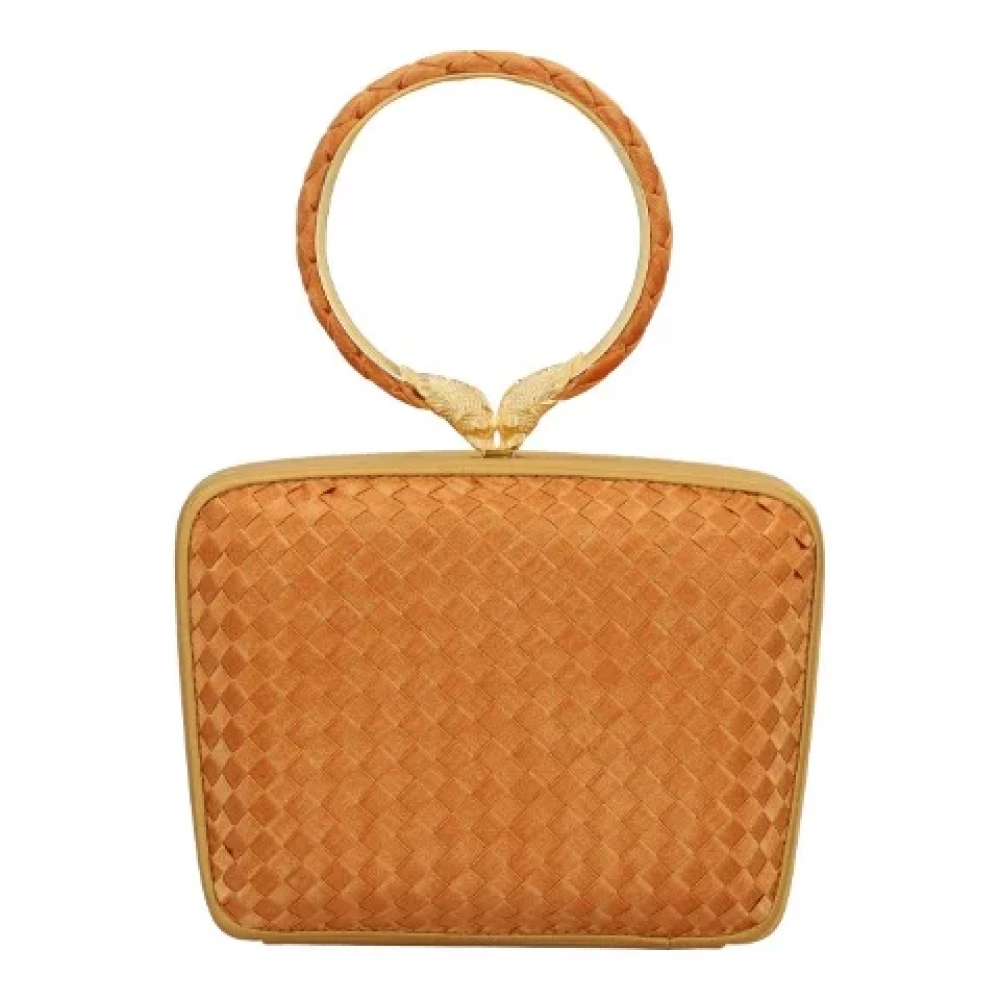 Bottega Veneta Vintage Pre-owned Leather clutches Brown Dames