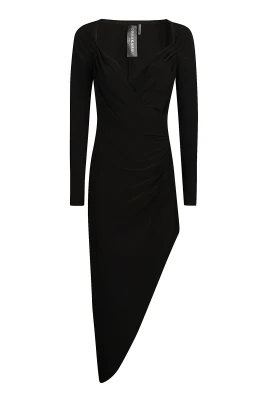 Sweetheart Side Drape Klänning