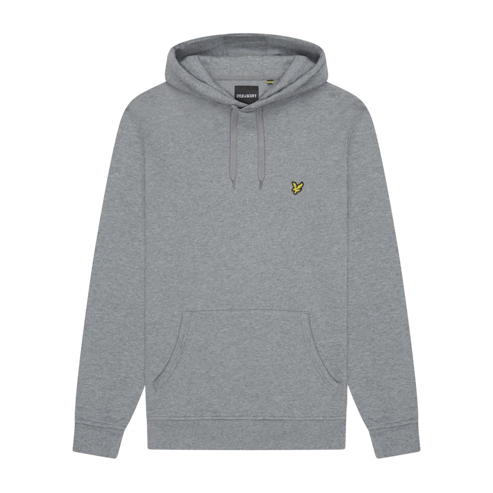 Lyle & Scott Men's Gray Pullover Hoodie - Hoodies - L - Sweatshirts & Hoodies