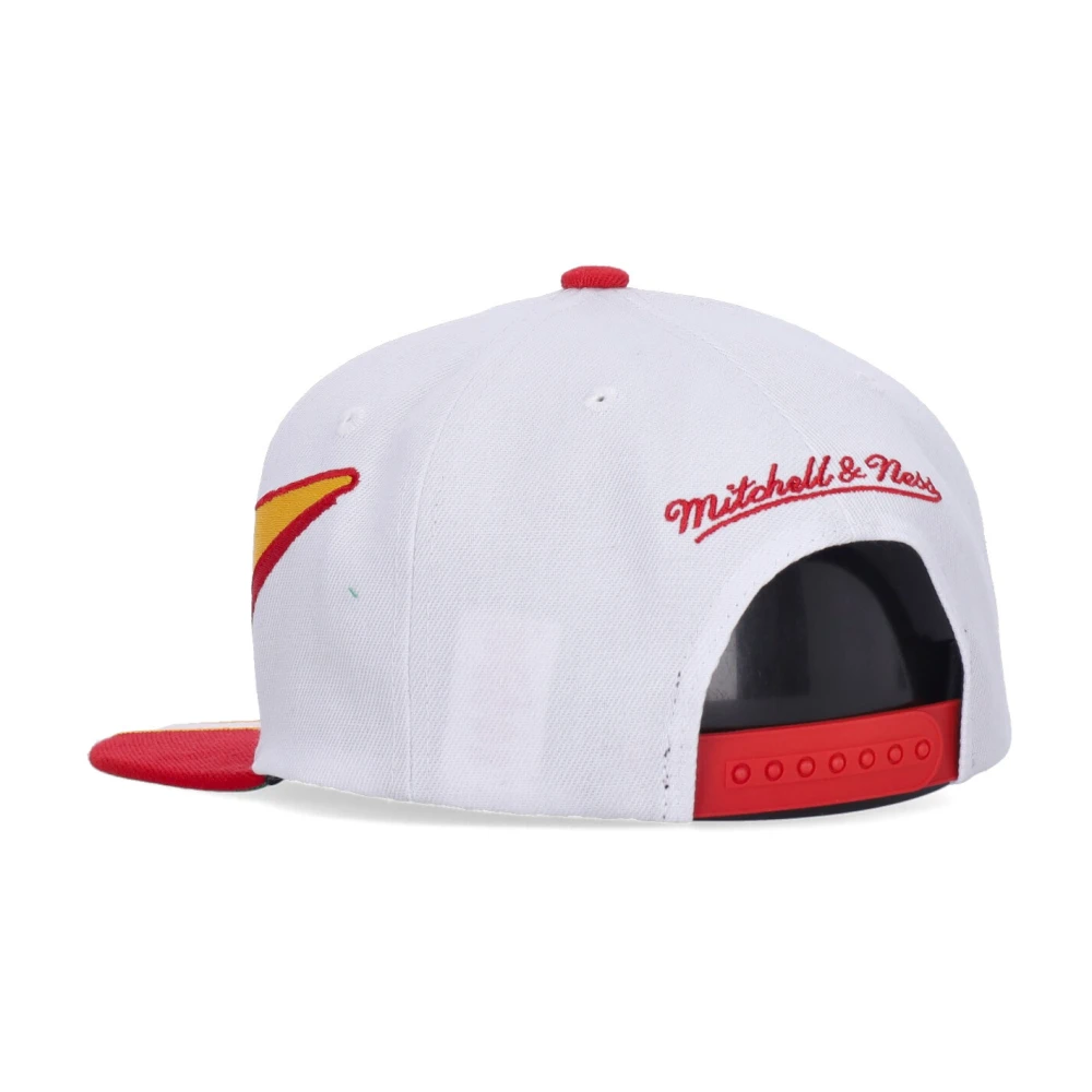 Mitchell & Ness NBA Fast Times Snapback Cap White Heren