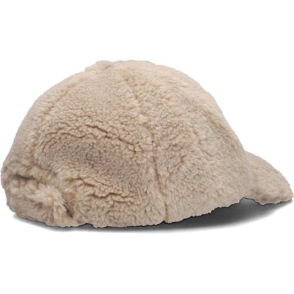 Stand Studio Fluffy Fur Cap Beige Dames