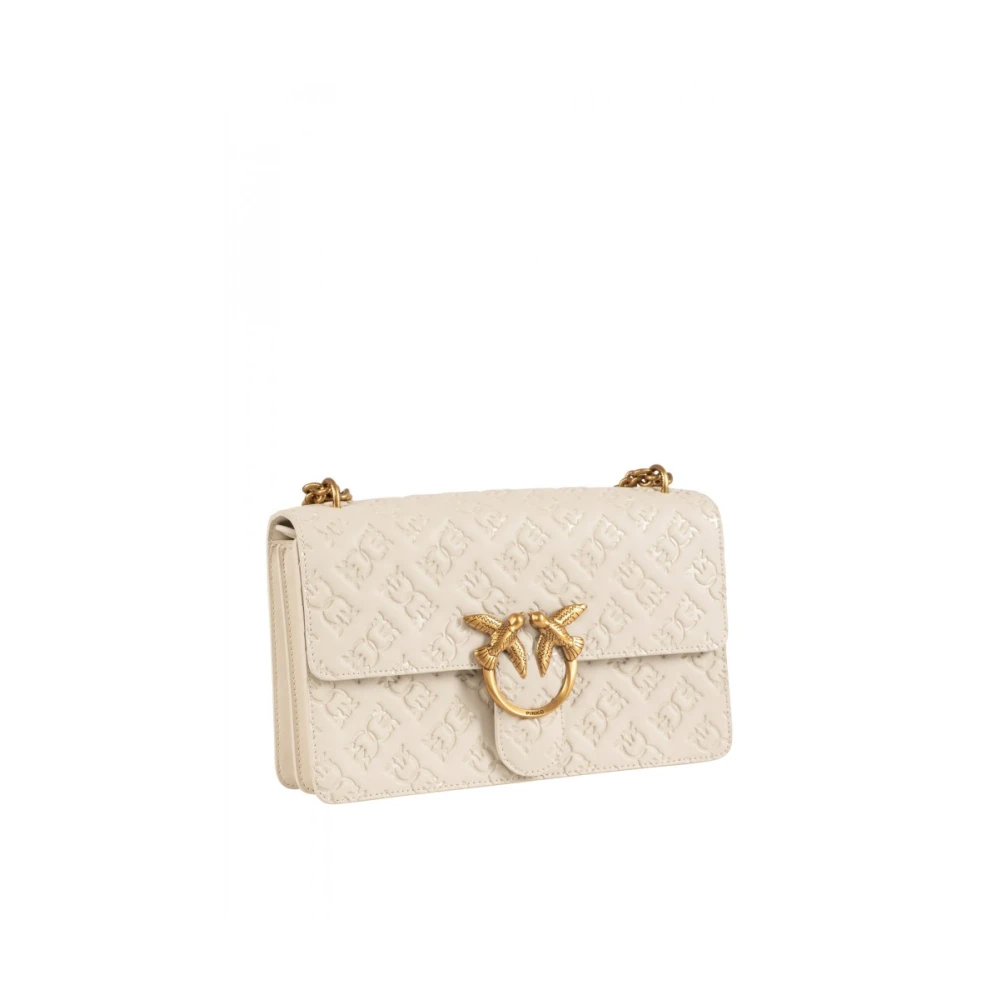 pinko Dameshandtas in Trendy Stijl White Dames