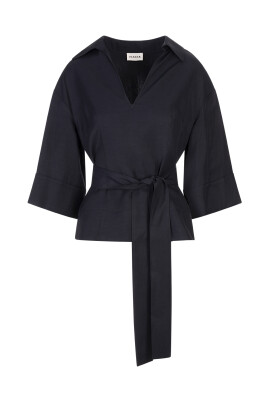 blue-linen-top-for-women