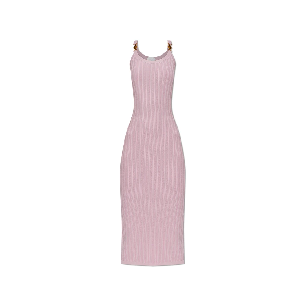 Versace Pink Strappy Dress - Female - Midi Dresses - S - Dresses