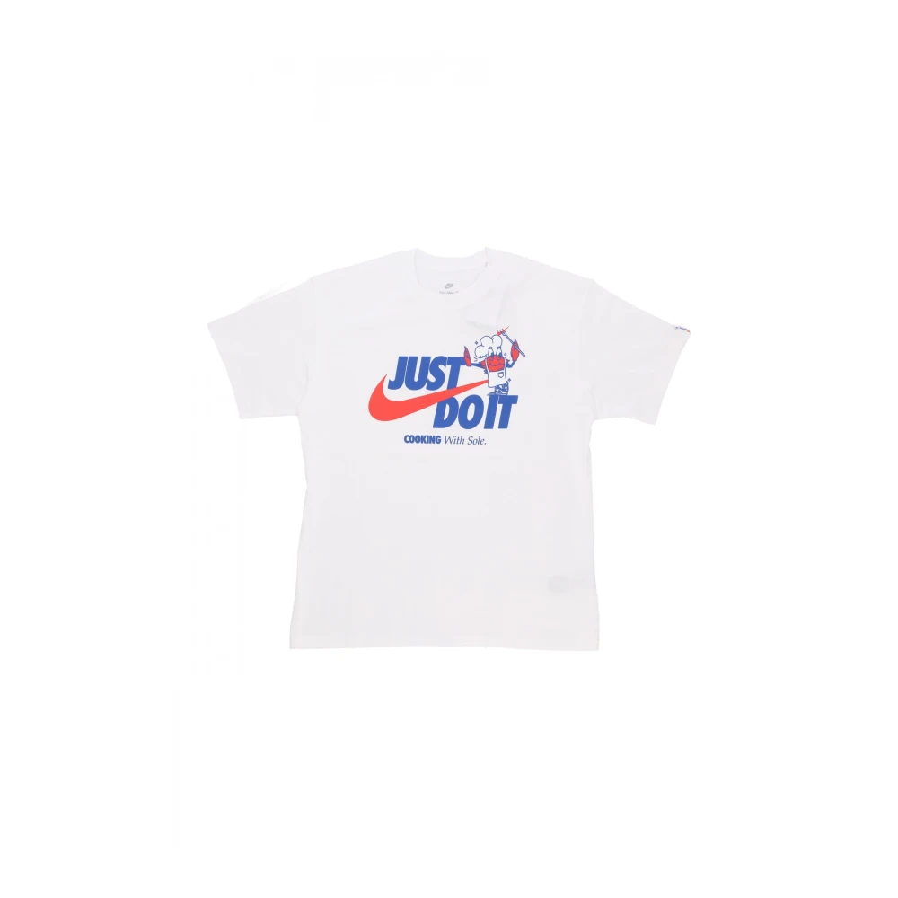Nike Sport T-shirt Vit Streetwear White, Herr