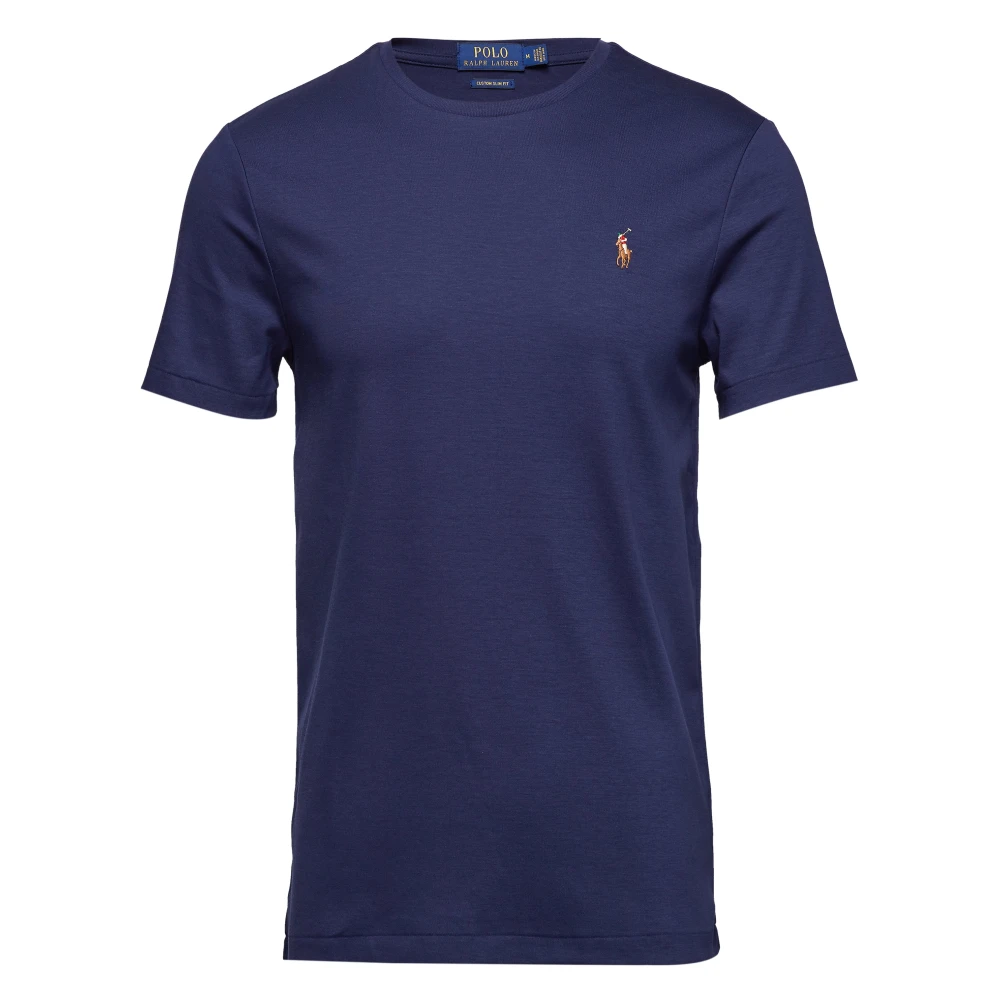 Polo Ralph Lauren Uomo Blu Top, M, New,