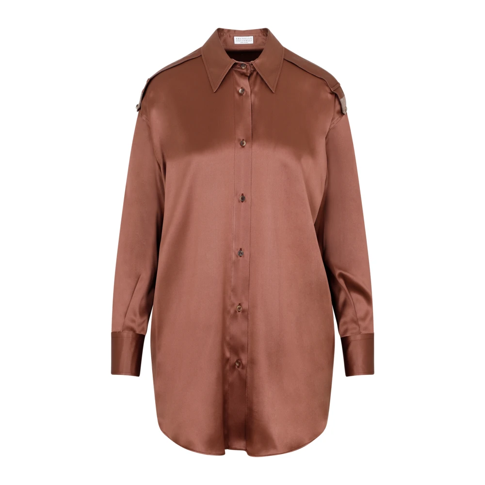 Blouses & Shirts > Shirts - - Brunello Cucinelli - Modalova