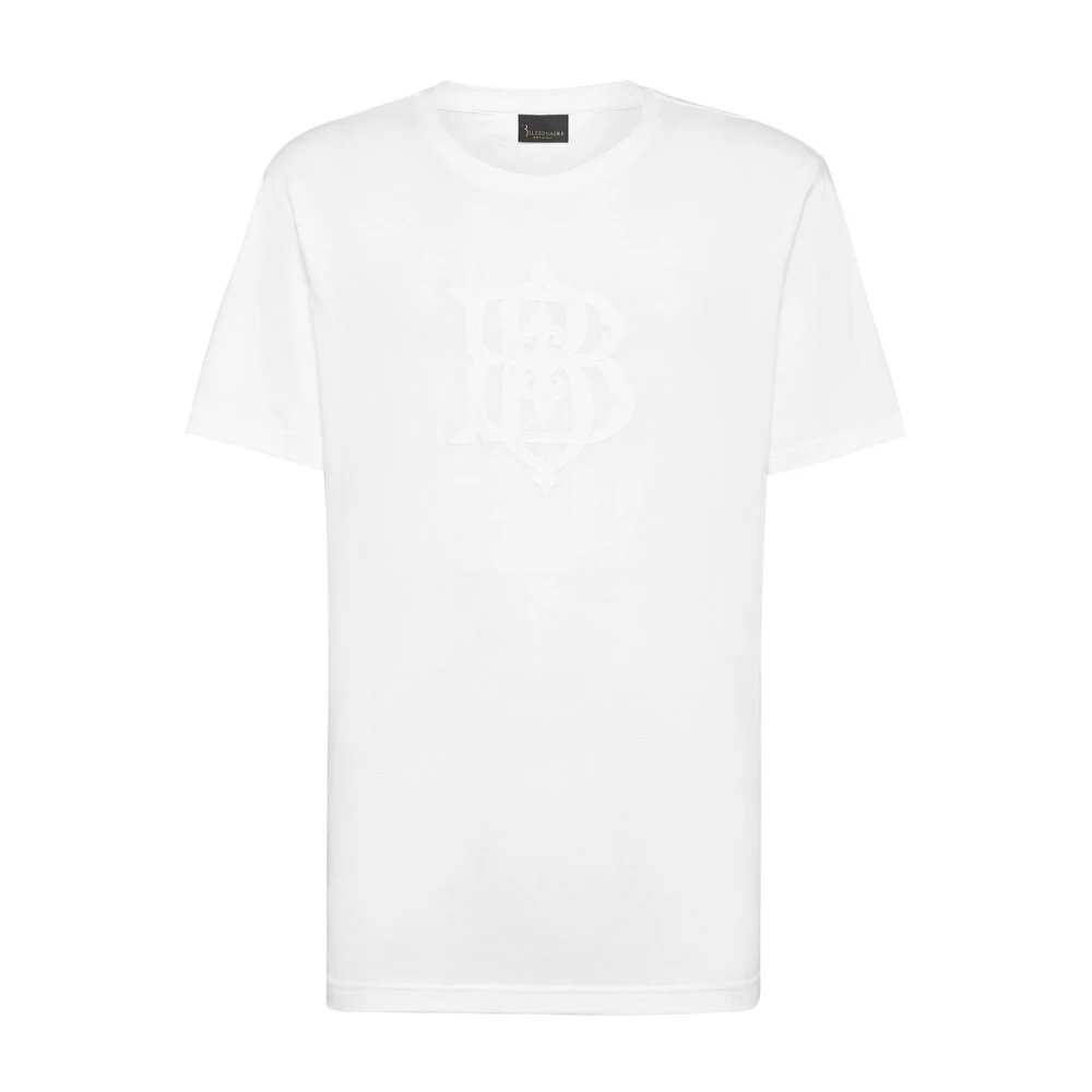 Billionaire Casual Katoenen T-shirt Blauwe Stijl White Heren