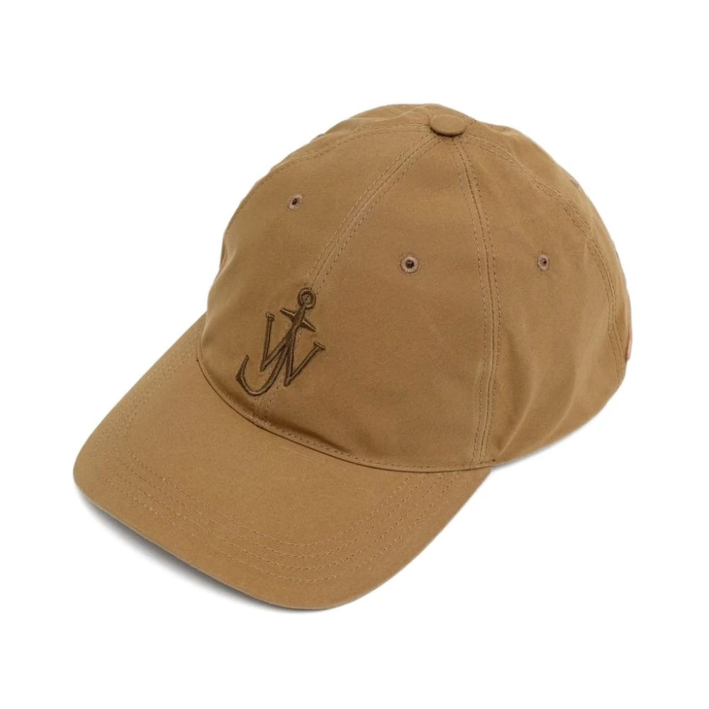Jw Anderson Women's Beige Waxed Cotton Baseball Cap