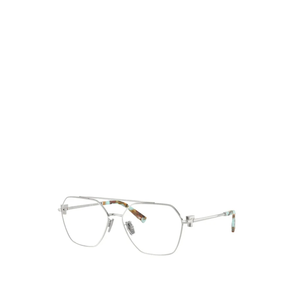 Tiffany Unisex Gray Irregular Eyeglasses - Glasses - 55 Mm - Accessories