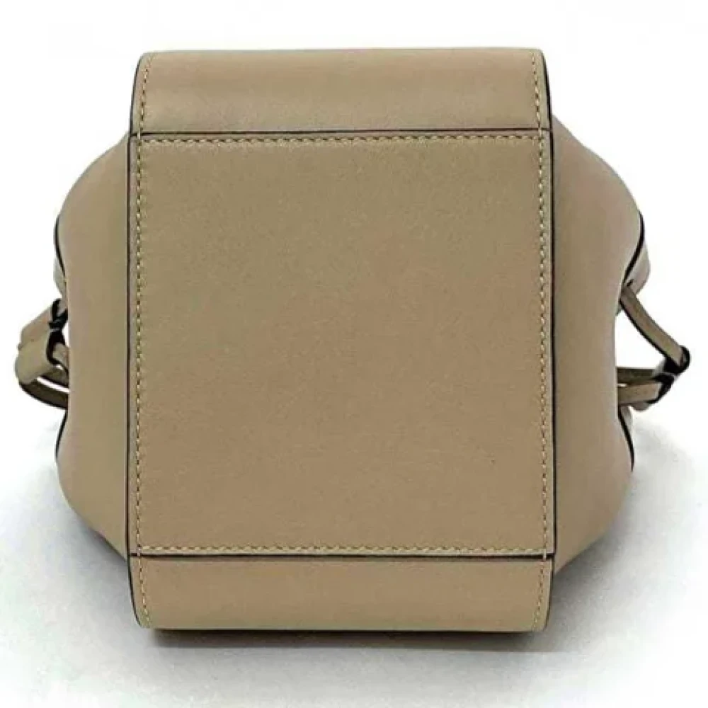 Loewe Pre-owned Fabric handbags Beige Dames