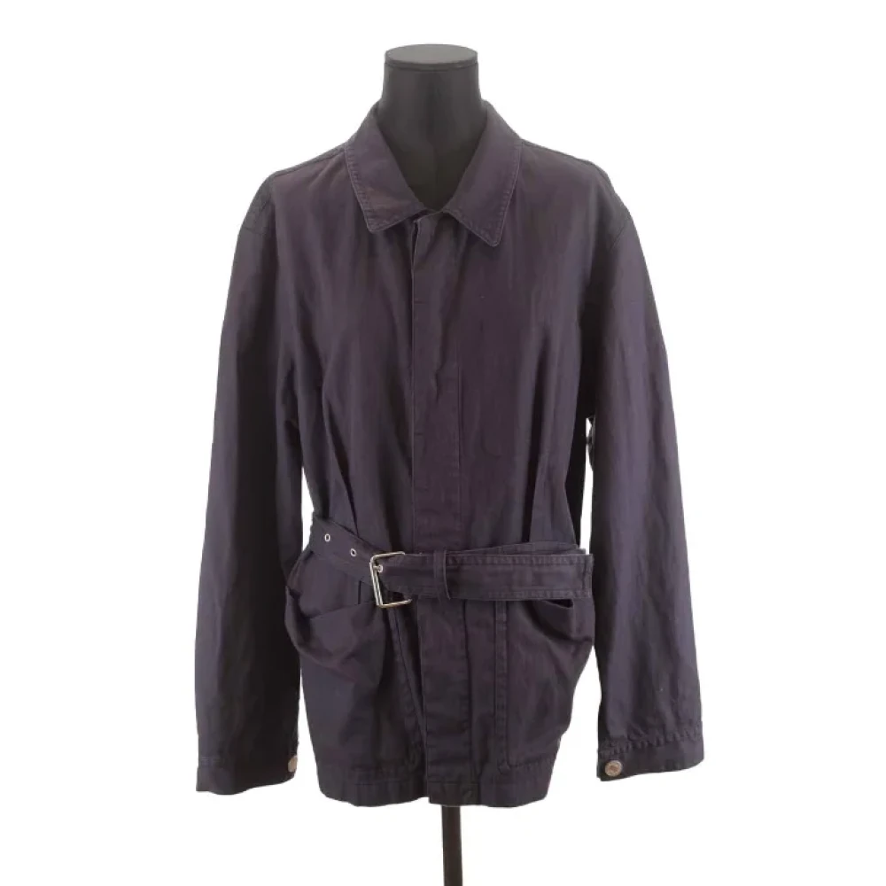 Isabel Marant Pre-owned Cotton outerwear Purple Heren