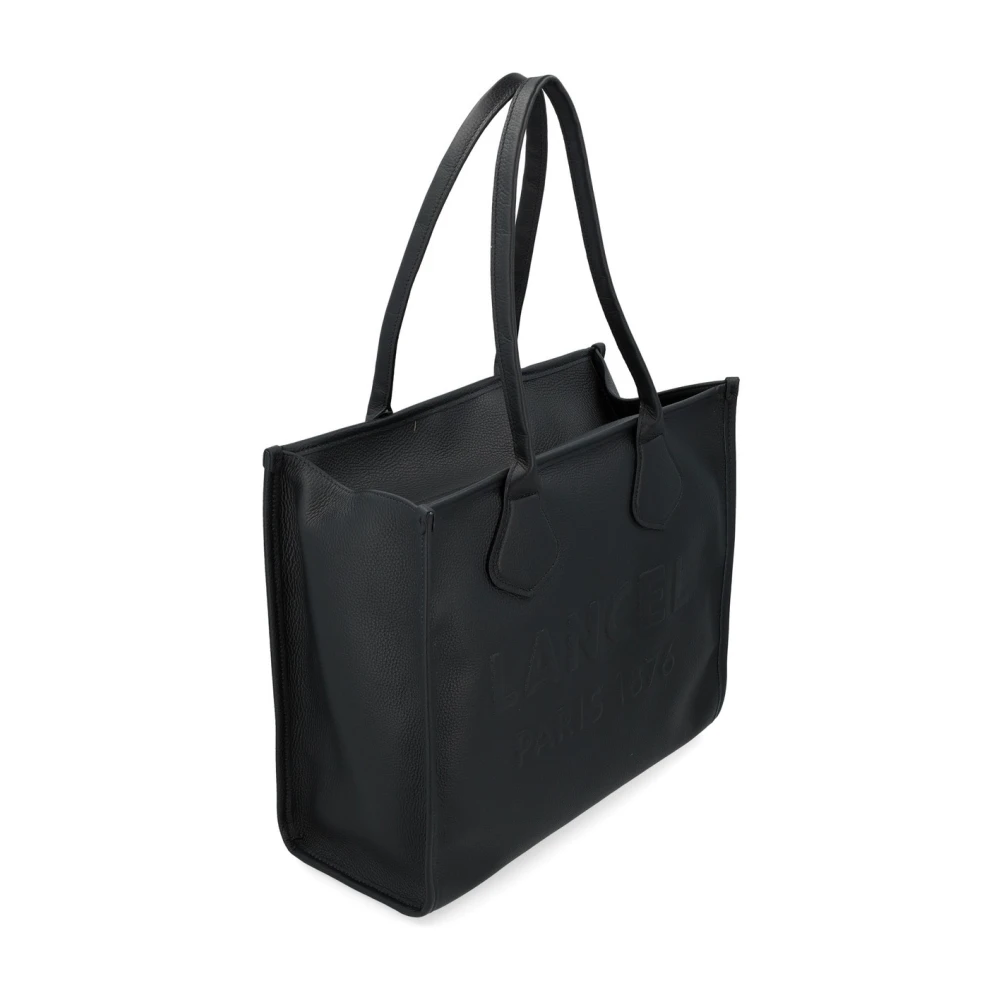 Lancel Zwarte Tote Tas Black Dames