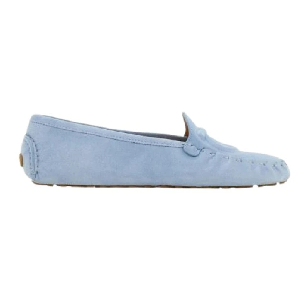 Ferragamo Women's Blue Flat Shoes - Loafers - 6 Uk - Shoes