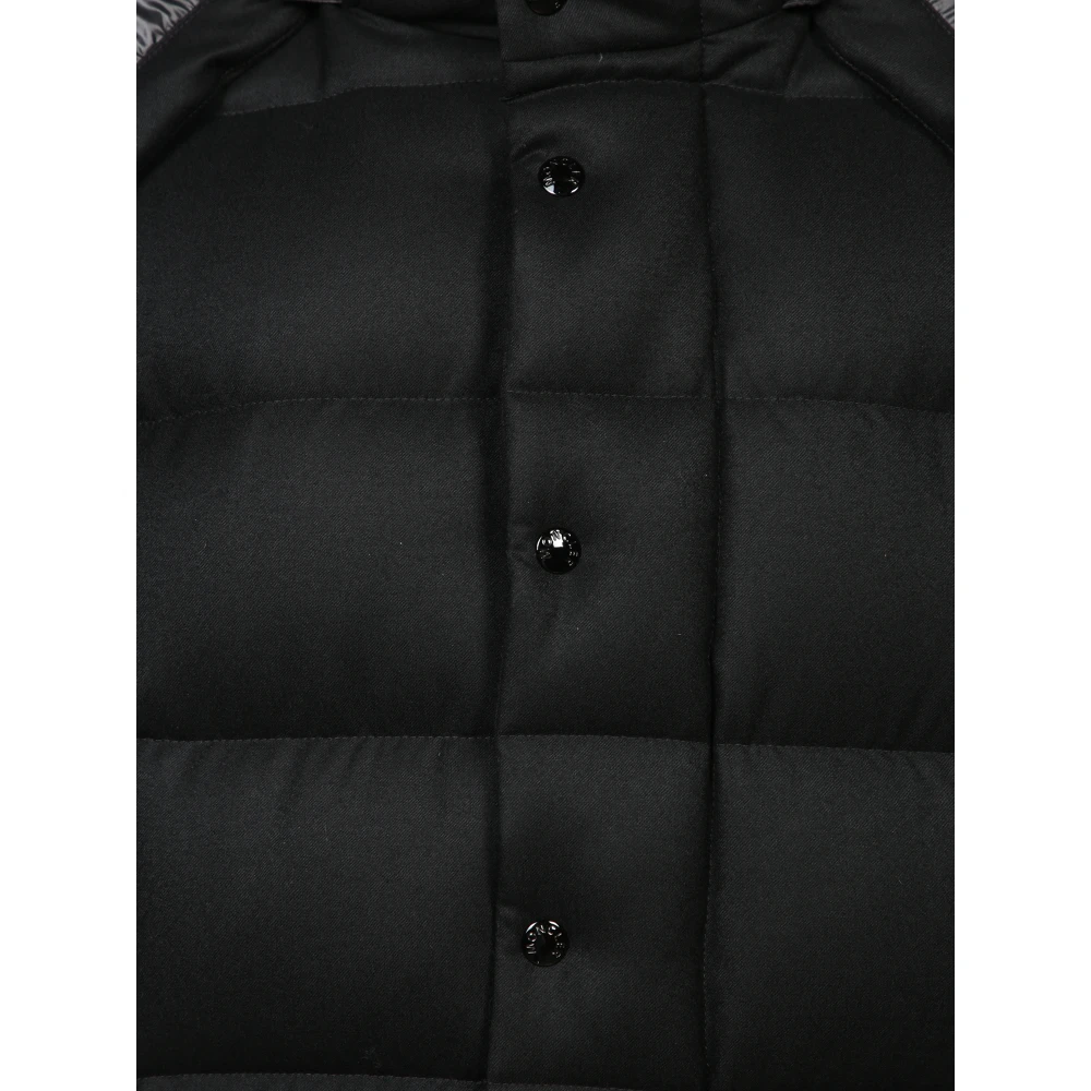 Moncler Afneembare donsjas voor winterstijl Black Heren