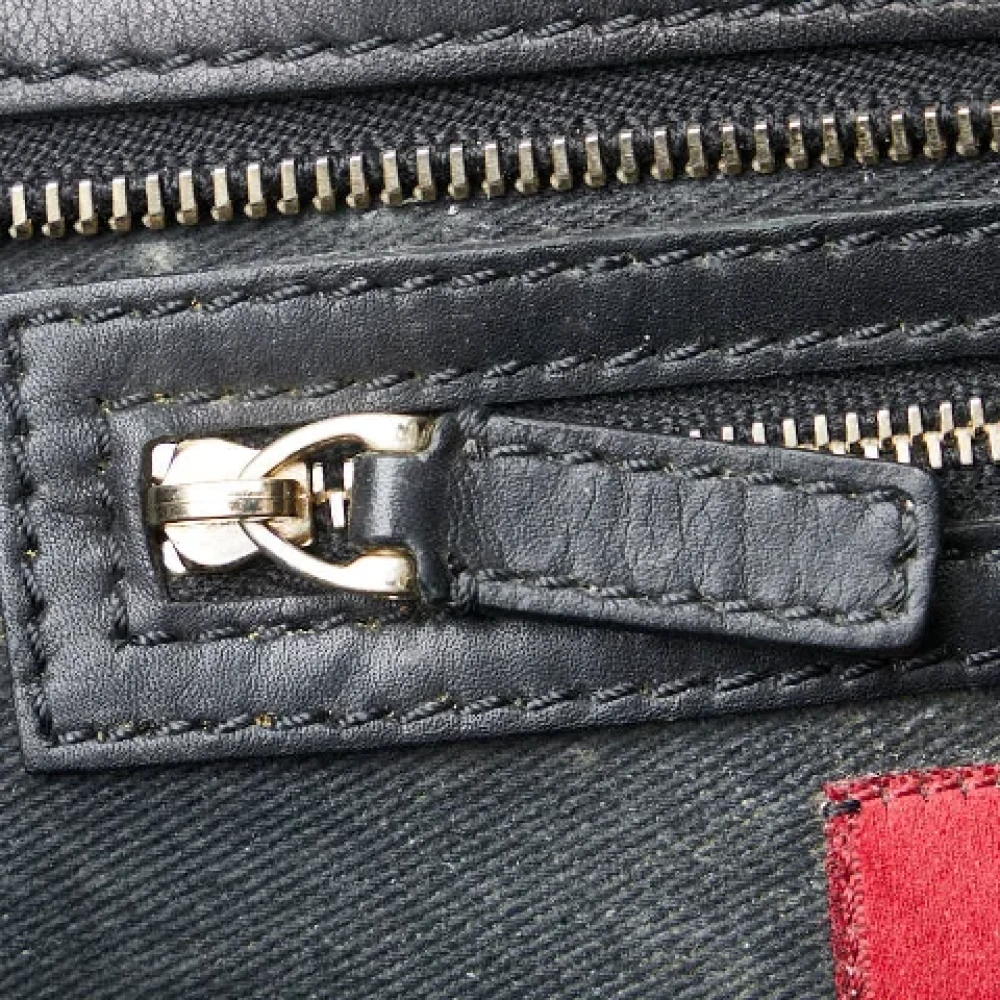 Valentino Vintage Pre-owned Leather handbags Black Dames