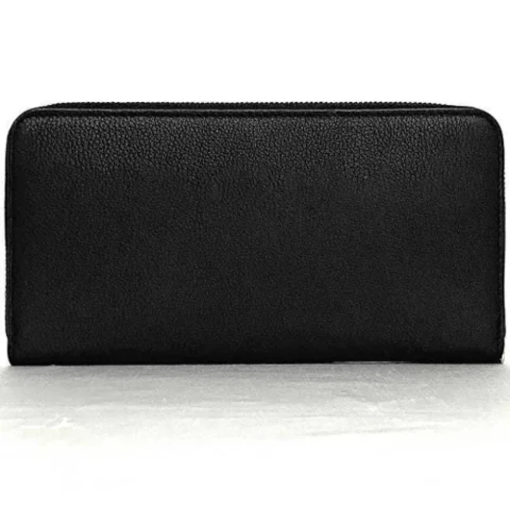Loewe Pre-owned Leather wallets Black Dames