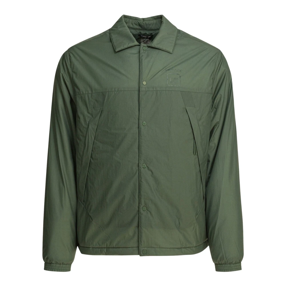 C.p. Company Men's Green Overshirt - Light Jackets - S - Jackets