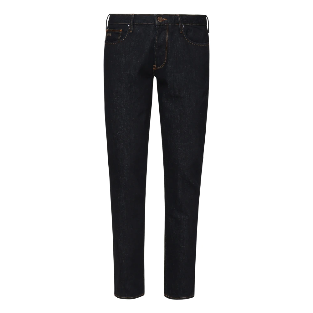 Emporio Armani Men's Blue Slim-Fit Jeans,, 5-Pocket Jeans W36