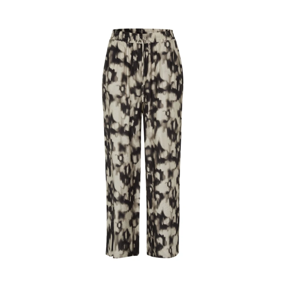 Samsøe Wijde Pijpen Broek Multicolor Dames
