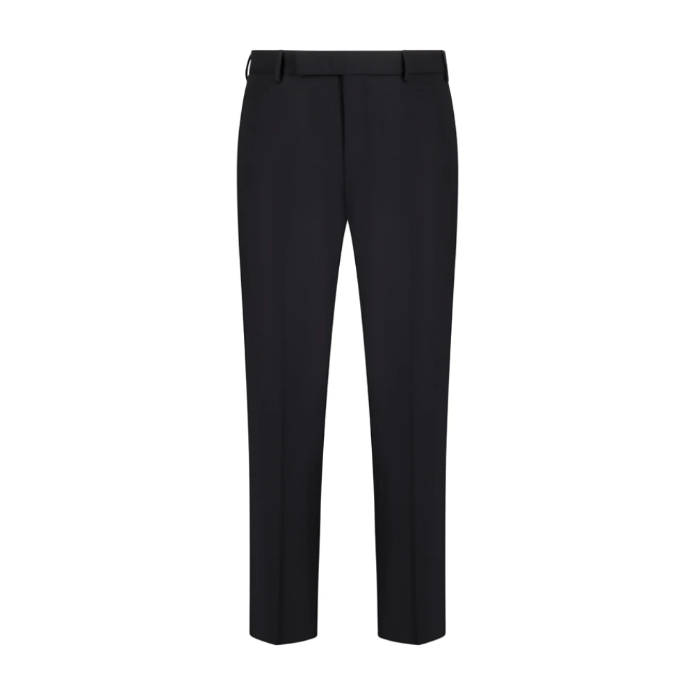 Pt Torino Homme Noir - Pantalon Slim En Laine - Pantalons - Taille: M