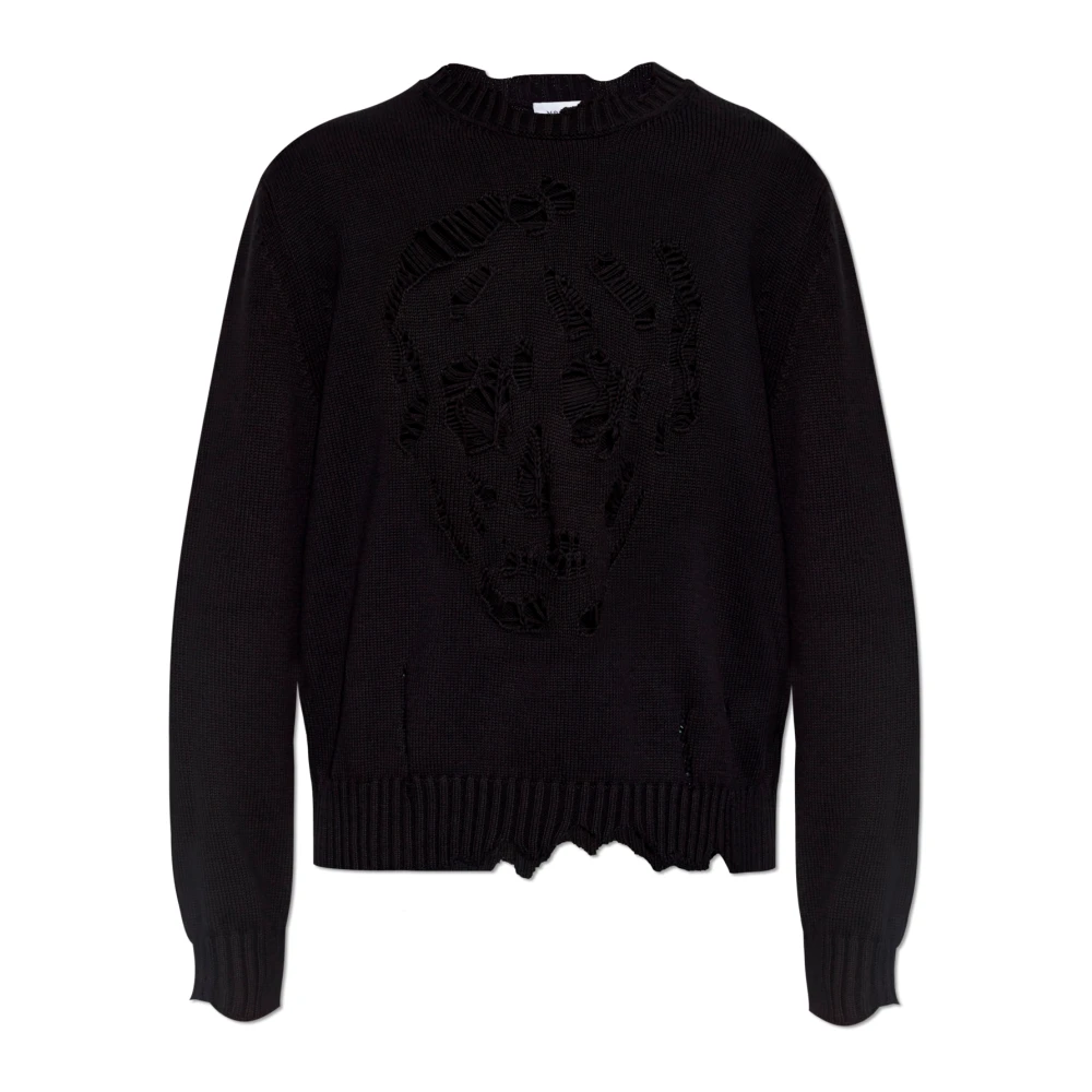 Alexander mcqueen Stijlvolle Gebreide Pullover Sweater Black Heren