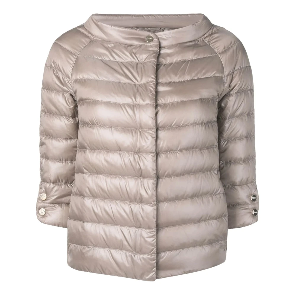 Herno Women's Beige Winter Jackets, 2XL, Piumino
