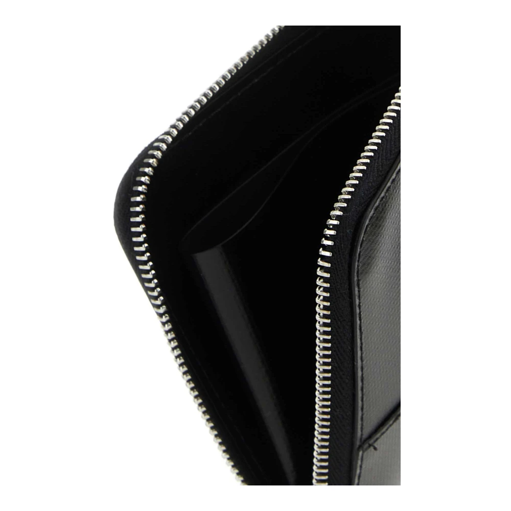 Marni Zwarte polyester portemonnee Black Heren