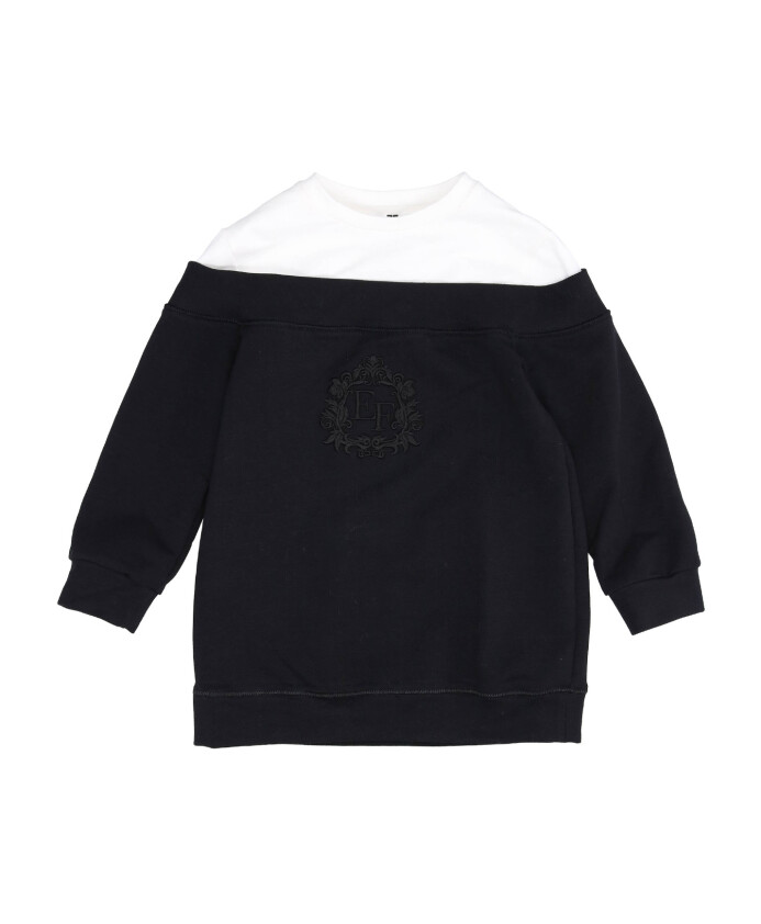 robe-en-coton-a-col-rond