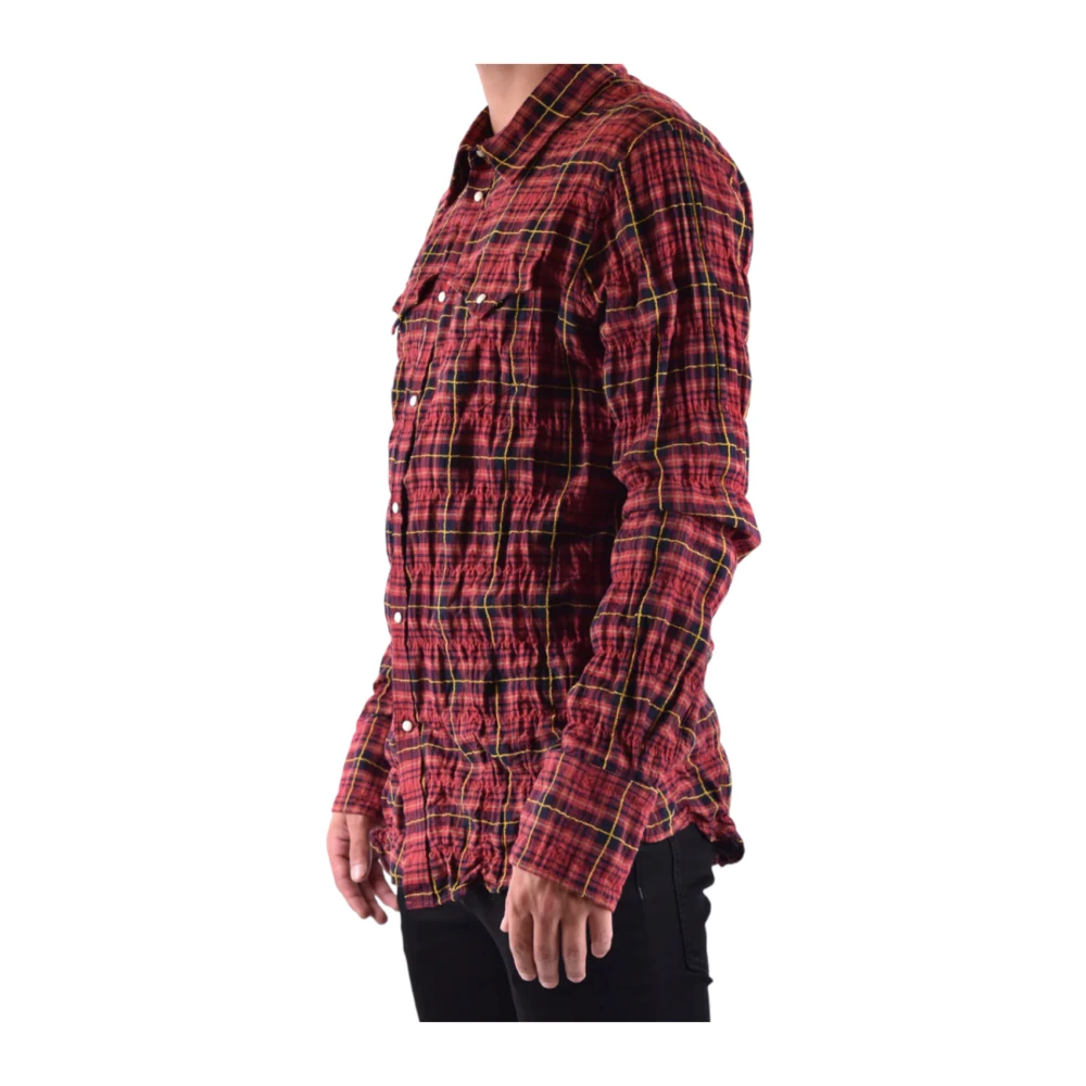 Dsquared2 Rode Stijlvolle Overhemden Red Heren