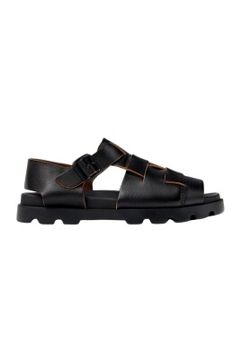 black-leather-sandal-with-buckle