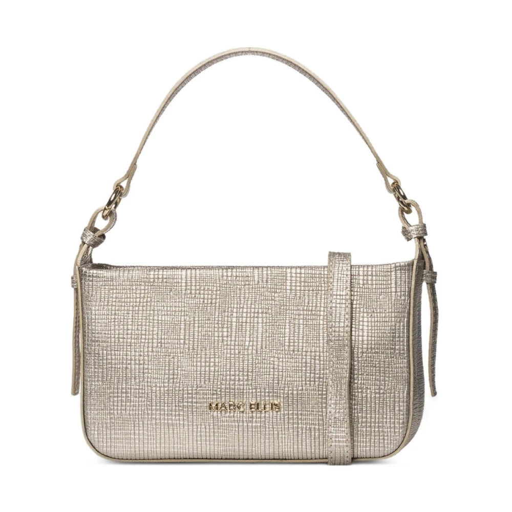 Marc Ellis Women's Gray Cleo Suede Shoulder Bag - Shoulder Bags - One Size - Bags